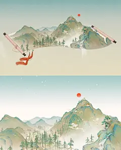 风景插画丨游九州。合集 - 小红书