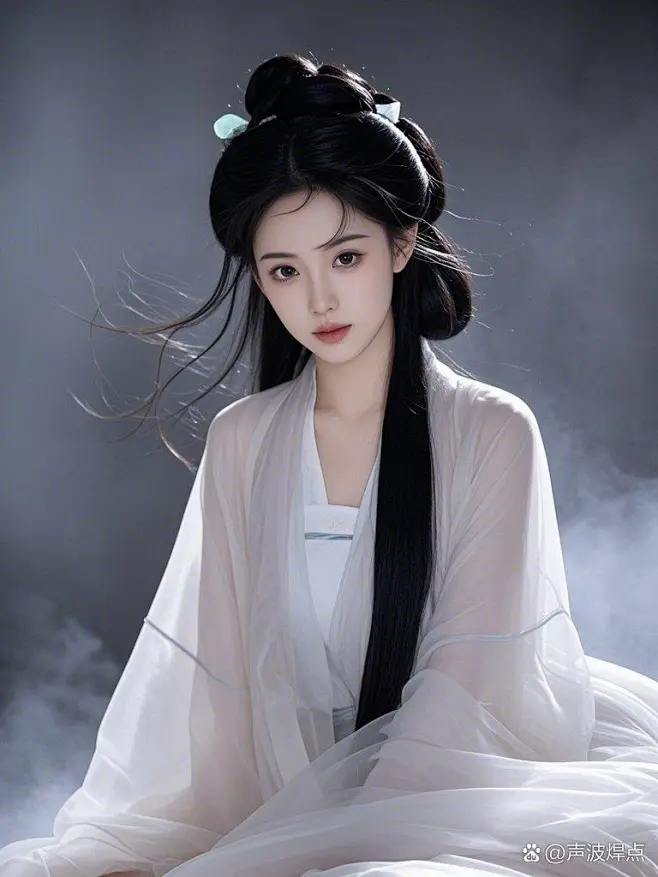 纱衣古装仙女，超凡风姿。 就说...@声波焊点的动态-花瓣网