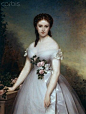 Portrait of Marie Rose, 1869 by Alexis-Joseph Perignon