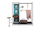 I Love this! Pret-a-Porter at Hub Furniture : Pret-a-Porter is a cabinet/wardrobe made of steel tubular   
black painted frame , inox steel joints and mat gold        
finishing. It is available in many different versions and   
it is possible to choose o