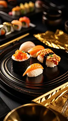 寿司饭团美味美食日式料理日本新鲜