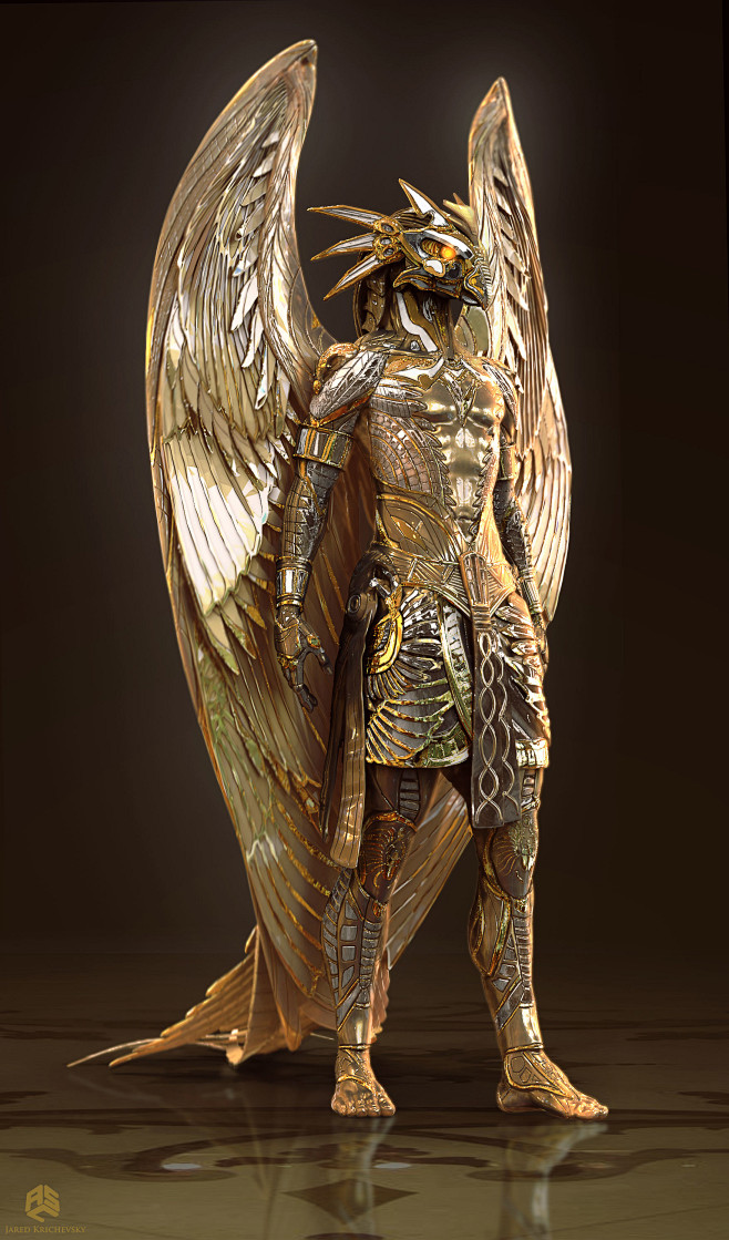 神战权力之眼godsofegyptcg角色天空之神荷鲁斯horus