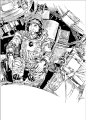 神舟 太空 宇航员 载人航天 航天员 太空行走航天写实插画
肖刚漫画写实插画 科普插画
