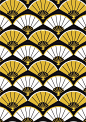 日式和风仙鹤背景服饰底纹花纹图案 EPS矢量图AI设计素材 (8)