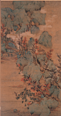 明·蓝瑛山水画作