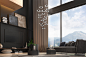Royyo Pendant (Circular with 6 pendants), Matte Black, Matte Black Canopy | Architonic : ROYYO PENDANT (CIRCULAR WITH 6 PENDANTS), MATTE BLACK, MATTE BLACK CANOPY - Designer Suspended lights from Koncept ✓ all information ✓ high-resolution..