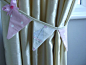 Hey, I found this really awesome Etsy listing at https://www.etsy.com/listing/113084387/curtain-bunting-tie-backs-in-pink: 