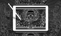 三星堆-文创图案设计