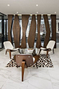 Coalesse CH07 Shell Chairs are a unique craft piece to include in a reception or casual lounge space.