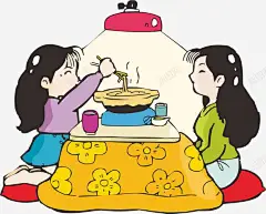 朋友聚餐 页面网页 平面电商 创意素材