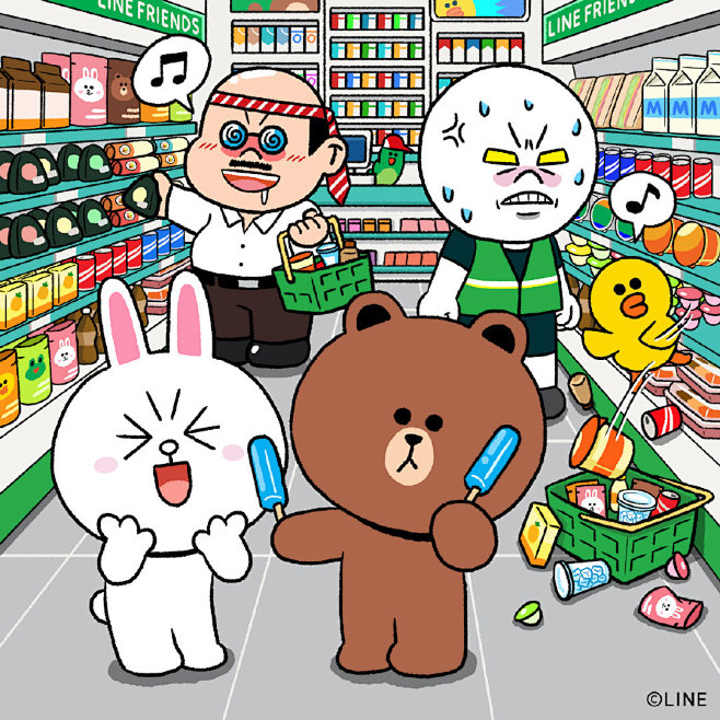 @LINEFRIENDS_CHINA 的...