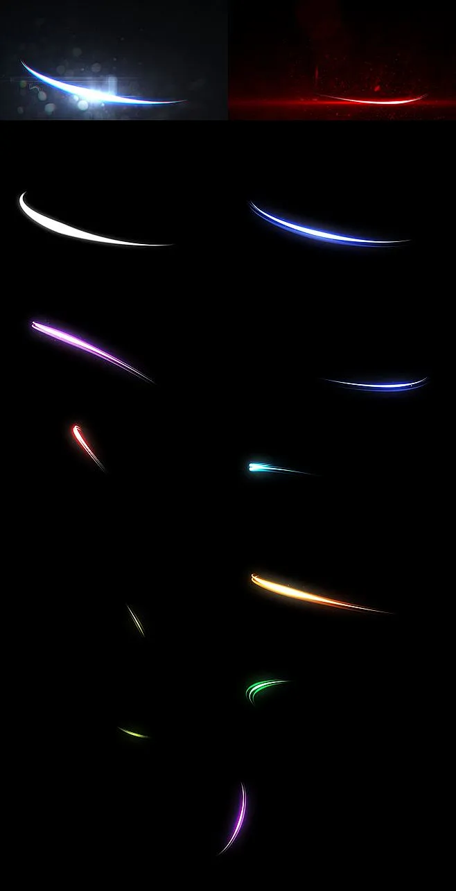 13个4k刀光特效素材合集AE文件-花瓣网