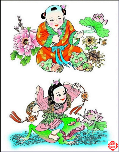 泡沬采集到童趣画集
