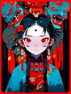 ☠️ 怪诞风壁纸 | 罗生门之傀儡师 - 小红书
