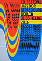 [Idea: glitch screen window drag] Jazzdor Strasbourg Berlin 2016 posters