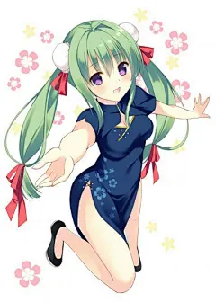 二次元旗袍美少女性感美图赏四（20）