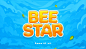 《Bee Star》游戏UI组件欣赏 - cgwall游戏原画