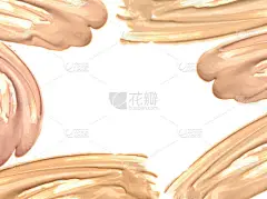 框架的化妆粉底液