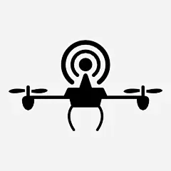 无线无人机技术信号图标_88ICON https://88icon.com 无线无人机 技术 信号 路由器 旋翼机 遥控 无线电控制无人机 雷达 四旋翼机