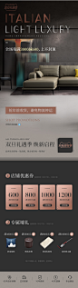 心域北欧真皮沙发简约现代意式轻奢客厅小户型羽绒带贵妃极简家具-tmall.com天猫