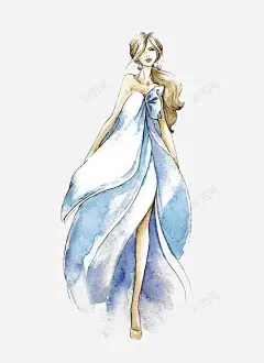 礼服女生 设计图片 免费下载 页面网页 平面电商 创意素材