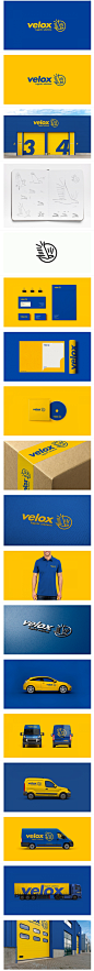Velox物流公司品牌形象VI设计 设计圈 展示 设计时代网-Powered by thinkdo3