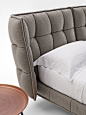 Husk - B&B Italia Manila : Patricia UrquiolaResearch into softness and comfort is the same base that produced the famous chair that originated this series. Soft and geometric, simple and complex, but above all - cosy and welcoming: a headboard with st