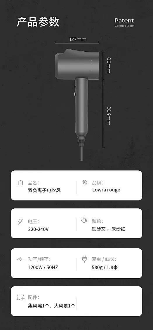 详情参数