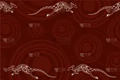 袋鼠,国境线,式样,水平画幅,国内著名景点,纺织品,野生动物,壁纸,动物,装饰物