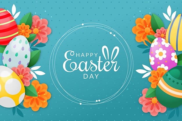 Happy easter day wit...