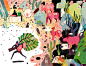 Usbek & Rica #14 : I did two editorial illustrations for a very cool Paris magazine Usbek & Rica #14! Thanx to AD Anna & Charles from AlmastyCheck it out! https://www.behance.net/gallery/32310457/Usbek-Rica-14