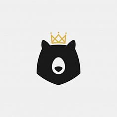 Bear head logo Premi...