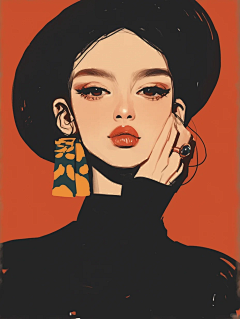 赏……采集到时尚插画