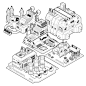 Isometric Factory Sketch (2019)