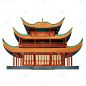 中国风-国潮特色建筑插画2