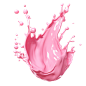 wose520_92372_Pink_milk_splashed_pink_water_3D_60f4e8b7-4125-448e-b67f-1a0a68bc86b7_pixian_ai