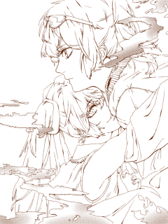 OPINION`采集到线稿