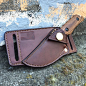 Cross-draw sheath for your favorite EDC fixed blade. https://www.etsy.com/listing/475471317/custom-fixed-blade-knife-handmade-sheath?ref=shop_home_active_22: