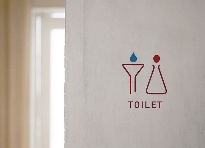 THE SIGNAGE FOR REST...