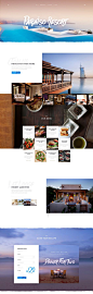 网页设计，旅游美食。