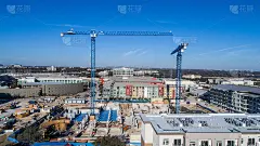 新的建筑起重机建设新的明天
