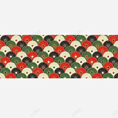 日式复古花纹高清素材 复古 扇形 日式 元素 免抠png 设计图片 免费下载 页面网页 平面电商 创意素材