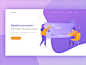 NeoSpheres landing page design