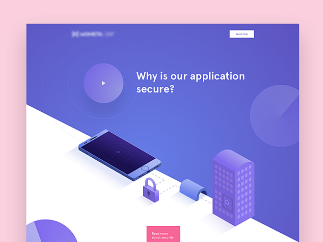 Landing page concept