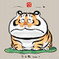 一切皆可胖虎#不二马学画猫##不二马画动物##我不是胖虎# ​​​​