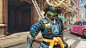 Overwatch Archives 2021 - Bushi Genji, Airborn Studios : Hello, hello! This would be the final nugget we got to contribute to Overwatch Archives 2021, and this too is a banger: yours truly did 3D work on Bushi Genji and his weapons! :3

3D Artist: Stephan