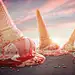 Ice Cream : A personal project combining photography, CGI and retouching.