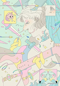 ZLY0v0采集到插画-故事系列