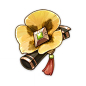 Luminescent Pollen : Luminescent Pollen is a Character and Weapon Enhancement Material dropped by Lv. 40+ Fungi. 14 Common Enemies drop Luminescent Pollen: There is 1 item that can be crafted using Luminescent Pollen: 6 Characters use Luminescent Pollen f