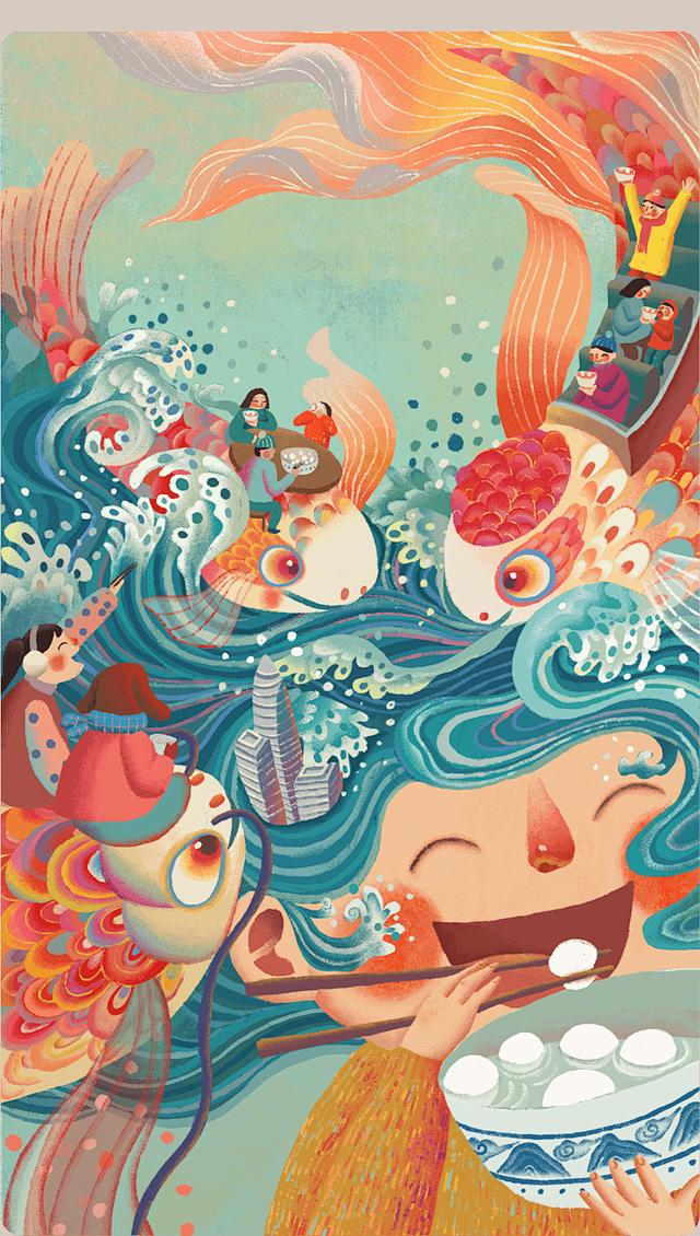 中国插画艺术家张王哲作品欣赏